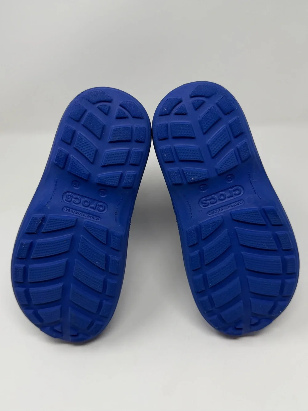 Crocs Kids' Blue Waterproof Rain Boots Sz. 13y